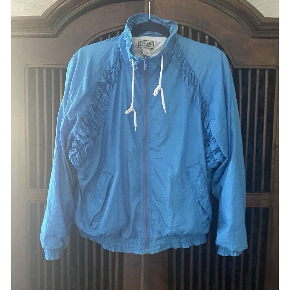 Vintage 80's Blue Puffer by Westside Connection Women’s Jacket Size Small
